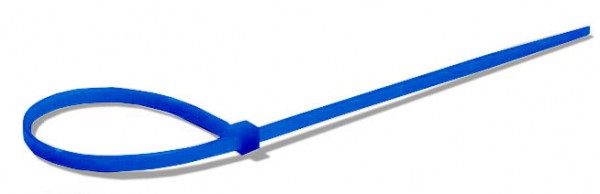 Kabelbinder blau /140x3,5mm