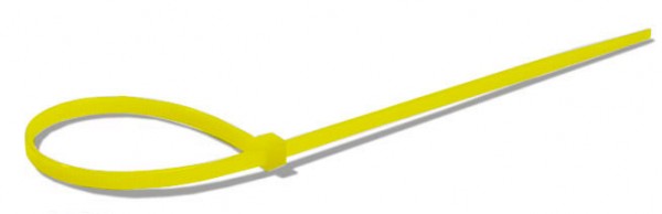 Kabelbinder gelb / 140x3,5mm